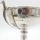 Sterling Silver Greyhound Racing Trophy Cup Antique 1936 London Art Deco