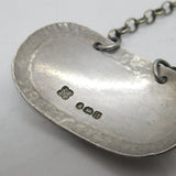 George III Sterling Silver Madeira Decanter Label Antique 1816 London