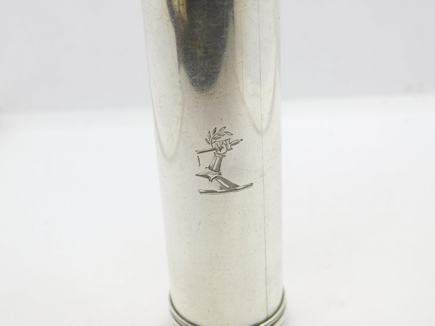 George IV Sterling Silver Travelling Shaving Brush Antique 1825 London