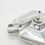 Sterling Silver Table Lighter & Ashtray Set Antique 1921 Hukin & Heath Deco