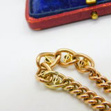 Victorian 9ct Rose Gold, Turquoise & Seed Pearl Graduating Bracelet c1880