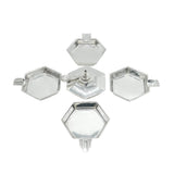Sterling Silver Table Lighter & Ashtray Set Antique 1921 Hukin & Heath Deco