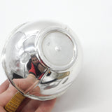 Sterling Silver One Pint Jersey Can Flask Vintage 1969 Birmingham Wicker Handle