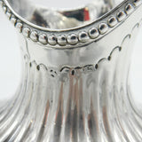 George III Sterling Silver Neoclassical Pedestal Jug Antique 1773 London