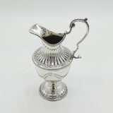 George III Sterling Silver Neoclassical Pedestal Jug Antique 1773 London