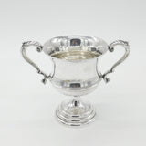 Sterling Silver Two-Handled Sporting Trophy Cup 1937 Antique Sheffield Viner's