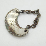 George III Silver Plated Miniature 'Ketchup' Sauce Ticket Antique c1790
