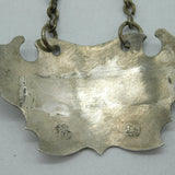 George II Set of Sterling Silver Escutcheon Decanter Labels Sandylands Drinkwater, London c1745