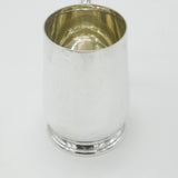Sterling Silver Pint Tankard Mug Antique 1927 Birmingham Art Deco