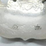 George II Set of Sterling Silver Escutcheon Decanter Labels Sandylands Drinkwater, London c1745