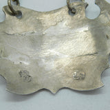 George II Set of Sterling Silver Escutcheon Decanter Labels Sandylands Drinkwater, London c1745