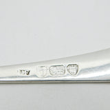 George III Sterling Silver Bright Cut Shell Bowl Ladle Spoon Antique 1784 London