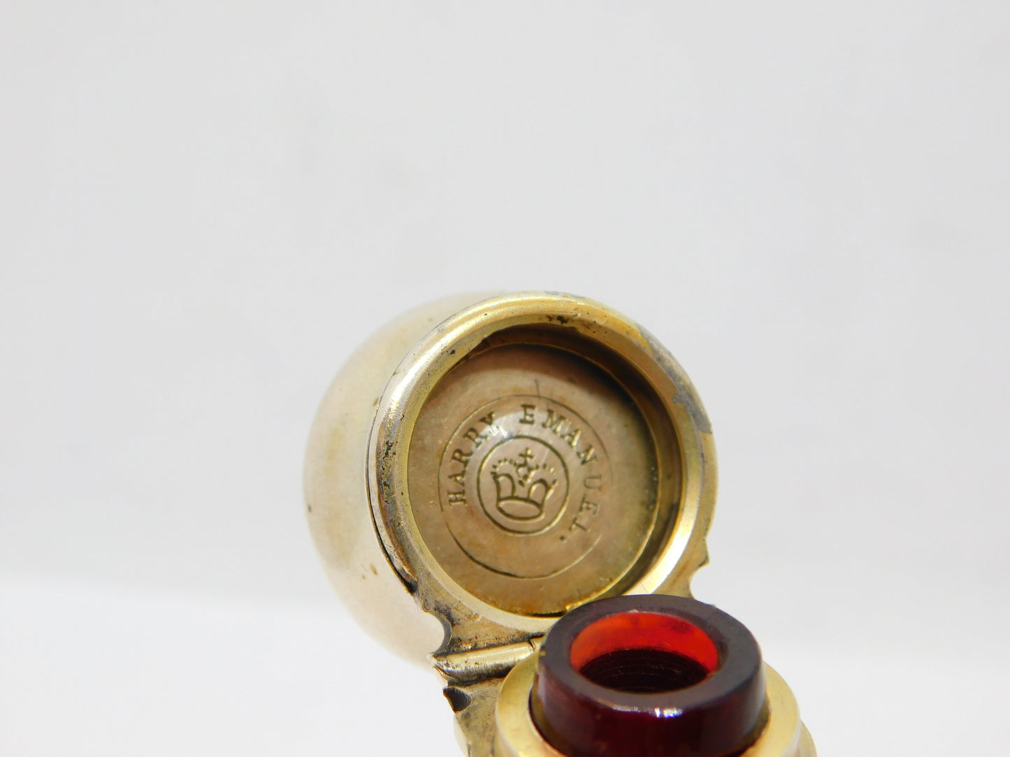 Victorian Sampson Mordan Sterling Silver Vinaigrette Scent Bottle Antique 1847 London