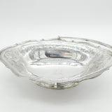 George III Sterling Silver Heraldic Crest Cake Basket Antique 1796 London