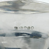George III Sterling Silver Heraldic Crest Cake Basket Antique 1796 London