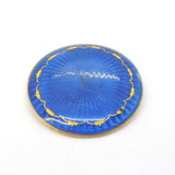 Marius Hammer Norwegian Sterling Silver Enamel Brooch Pin Antique c1920