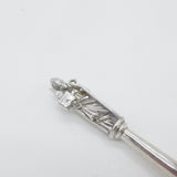 Sterling Silver 'Ave Maria' Apostle Picture Bowl Spoon Antique 1902 Chester