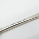 Sterling Silver Bone Marrow Spoon Antique Victorian London 1885
