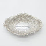 Victorian Sterling Silver Treat Dish 'Toujours Pret' Always Ready Antique 1890 London