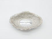 Victorian Sterling Silver Treat Dish 'Toujours Pret' Always Ready Antique 1890 London