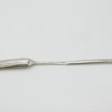 Sterling Silver Bone Marrow Spoon Antique Victorian London 1885