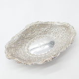 Victorian Sterling Silver Treat Dish 'Toujours Pret' Always Ready Antique 1890 London