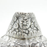 George IV Sterling Silver Cornucopia & Floral Cream Jug Antique 1821 London