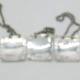 George III Set of Sterling Silver Decanter Labels Port, Claret, Madeira Antique 1815 London