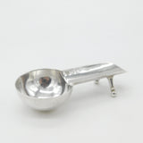 Sterling Silver Personal Campaign Ashtray Antique c1920 Birmingham Art Deco
