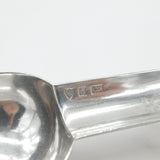 Sterling Silver Personal Campaign Ashtray Antique c1920 Birmingham Art Deco