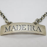 George III Sterling Silver Madeira Decanter Label Antique c1770 London T. Pitts I