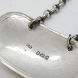 George III Sterling Silver Sherry Decanter Label Antique 1819 London Charles Rawlings