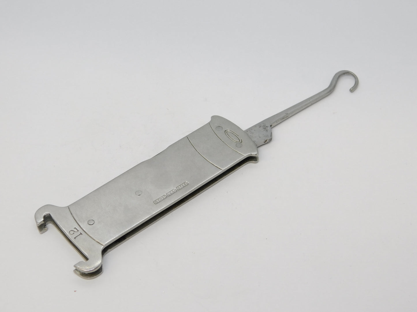 Early 20th Century Silver Plated Cartridge Form Multi-Tool Antique c1920 Deco