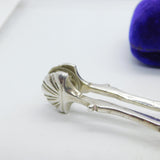 George III Sterling Silver Shell Bowl Sugar Nips Antique c1790 London