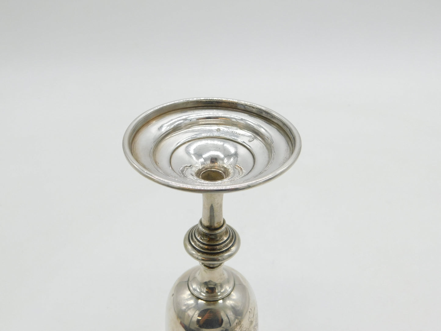 19th Century Peter Hertz Danish Sterling Silver Wine Goblet Antique c1890