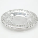 Tiffany & Co. Sterling Silver Pierced Floral Sweet Treat Dish c1930 Antique Deco