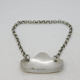 George IV Sterling Silver Madeira Decanter Label Antique 1821 London