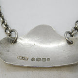 George IV Sterling Silver Madeira Decanter Label Antique 1821 London