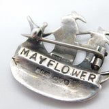 Shipton & Co. Sterling Silver Mayflower Ship Brooch 1938 Chester Antique Deco