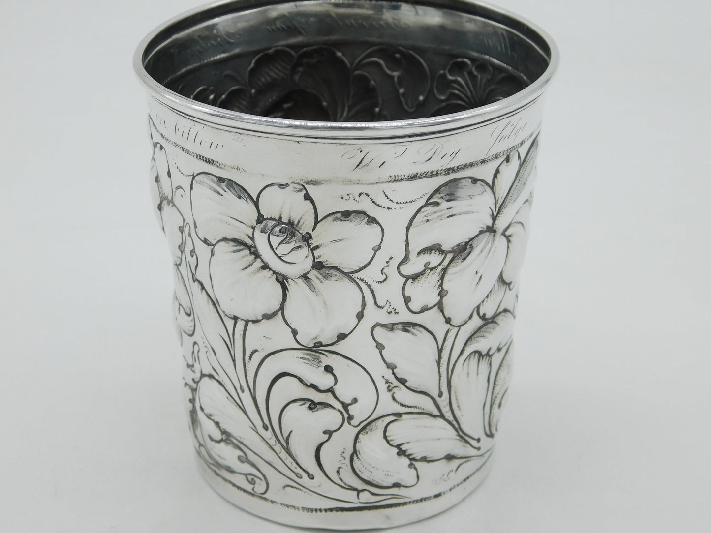 Metropolitan Museum of Art Sterling Silver 16th Century Replica Beaker Vintage