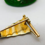 Edwardian 9ct Gold Enamel Cowes Regatta Sailing Flag Brooch Antique c1910
