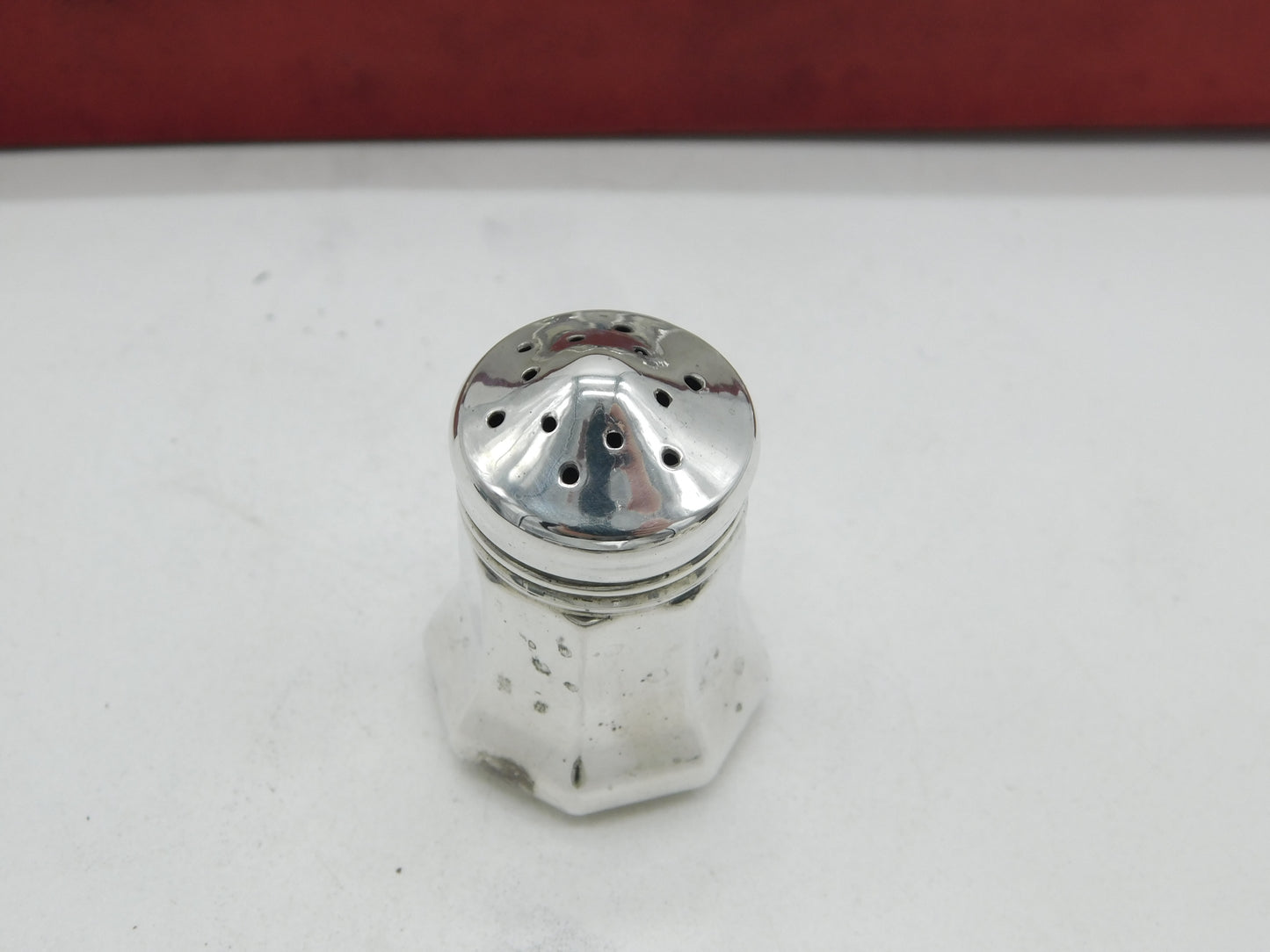 Cartier Boxed Set of Eight Sterling Silver Pepper Pots or Shakers Vintage c1970