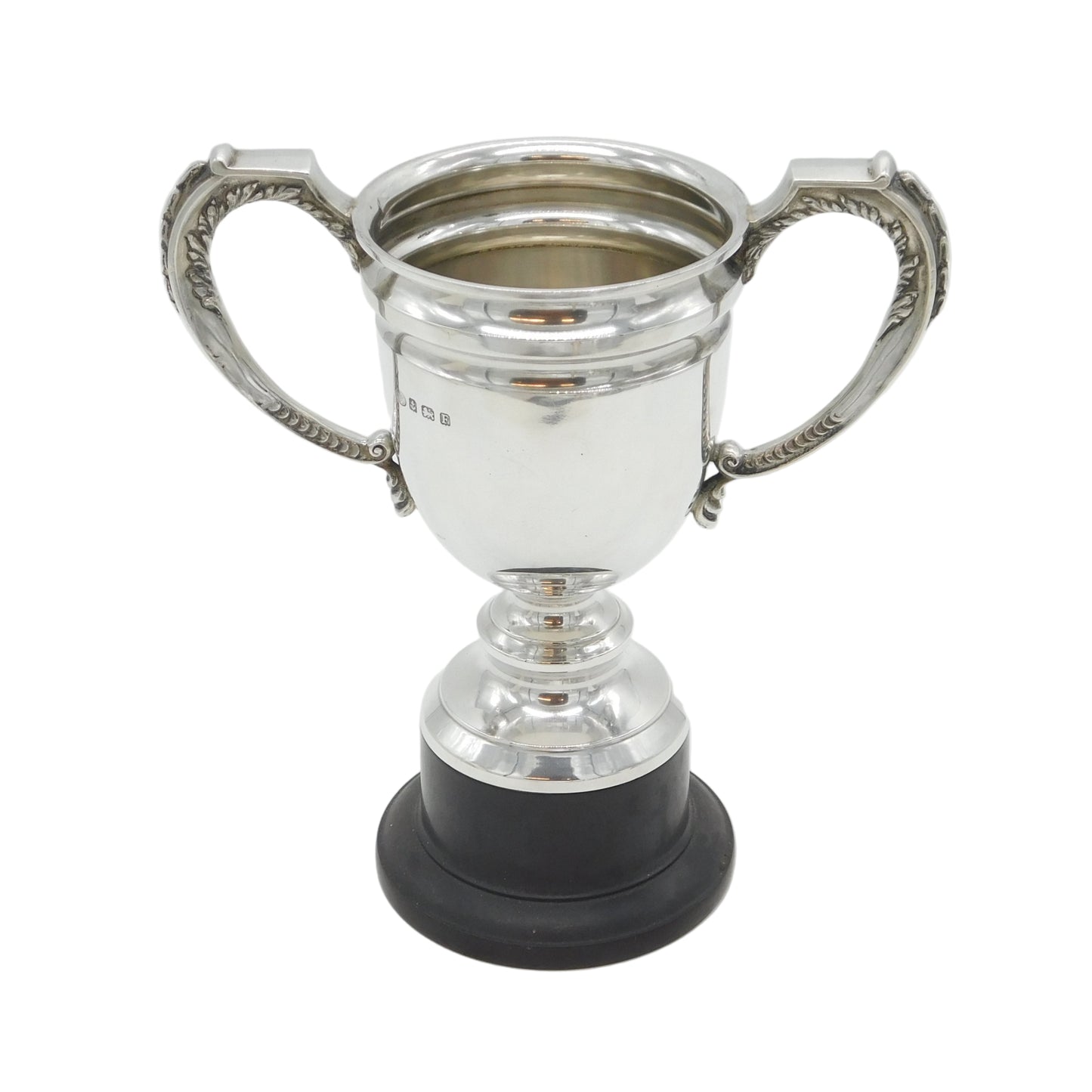 Sterling Silver Two-Handled Sporting Trophy Cup Antique 1930 Birmingham