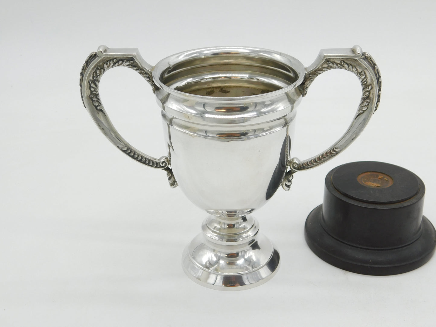 Sterling Silver Two-Handled Sporting Trophy Cup Antique 1930 Birmingham