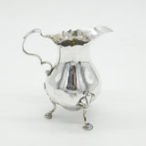 George III Sterling Silver Baluster Cream Jug Antique c1760 London