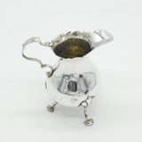George III Sterling Silver Baluster Cream Jug Antique c1760 London