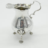 George III Sterling Silver Baluster Cream Jug Antique c1760 London