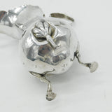 George III Sterling Silver Baluster Cream Jug Antique c1760 London