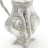 Spanish Sterling Silver Ornate Wine or Water Jug Antique c1935 Art Deco