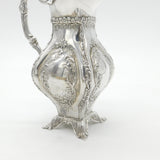 Spanish Sterling Silver Ornate Wine or Water Jug Antique c1935 Art Deco